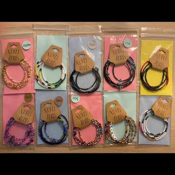 Hand Beaded Mask Chain - Picture 2 of 16